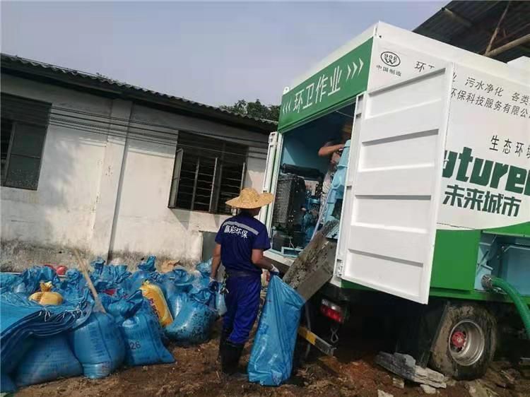 奎屯工业污泥压干处理